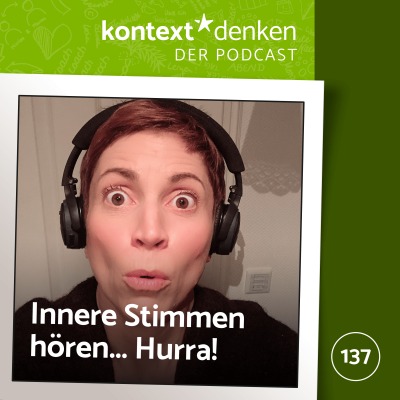 Innere Stimmen hören? Oh je. Der auditive Kanal.